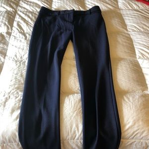 LIKE NEW Express Columnist Pant in Navy Pattern